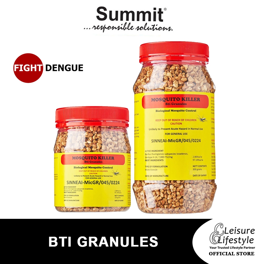 [NEA Approve] BTI Mosquito Killer BTI Mosquito Granules 120G/300G BTI ...