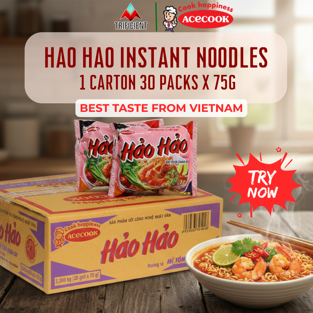 ( SG READY STOCK ) Hao Hao Instant Noodles 75g ( 30 packs/ carton ...