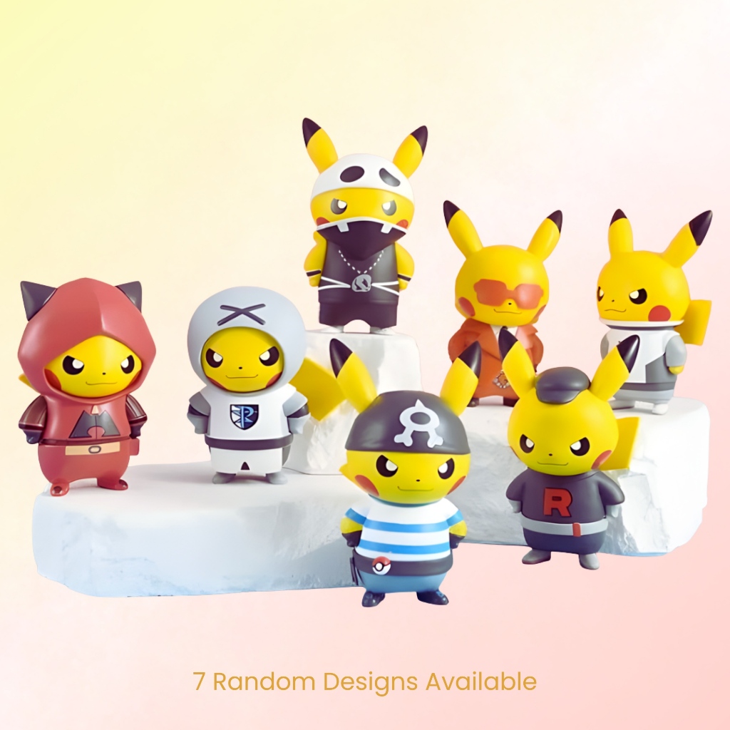 POKEMON Pikachu Villain Costume Figure Blind Box | Team Rocket
