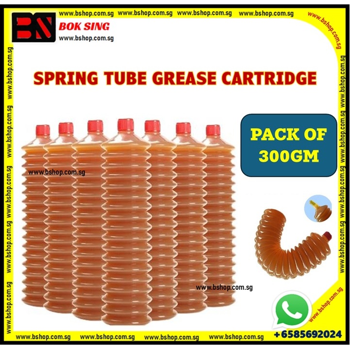 SPRING TUBE GREASE CARTRIDGE/MULTI PURPOSE GREASE/300G | Shopee Singapore
