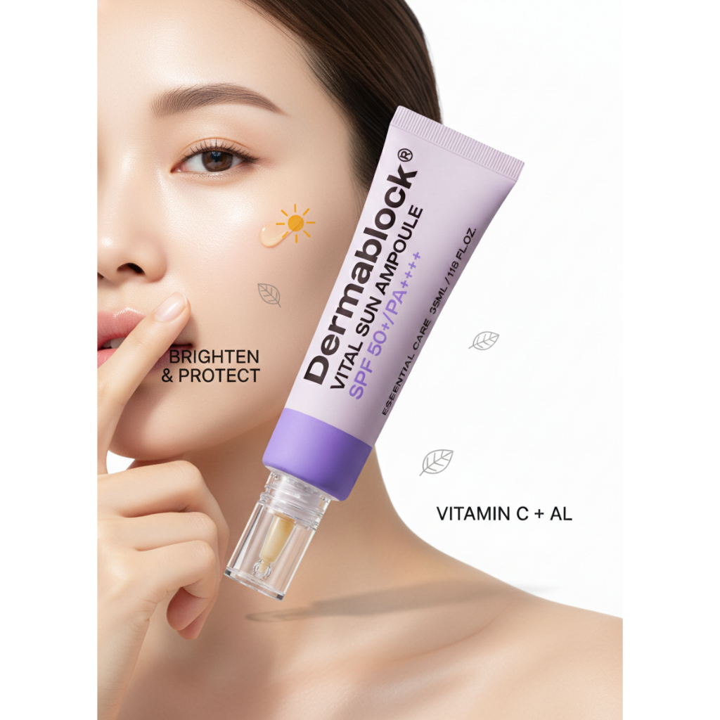 [DAISO Korea] Dermablock Vital Sun Ampoule, Sunscreen, Tone Up Cell ...
