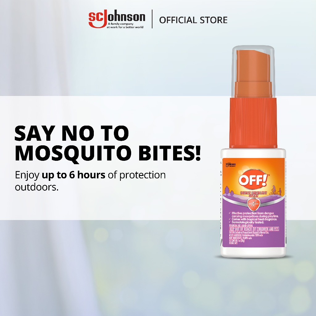 OFF! Insect Repellant Spray 1oz/28g | Shopee Singapore