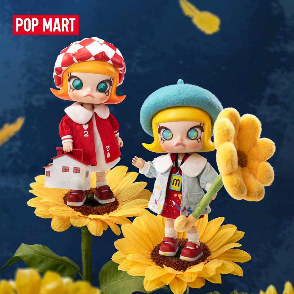 POP MART MOLLY 20th Anniversary Series 1/8 Action Figure Blind Box