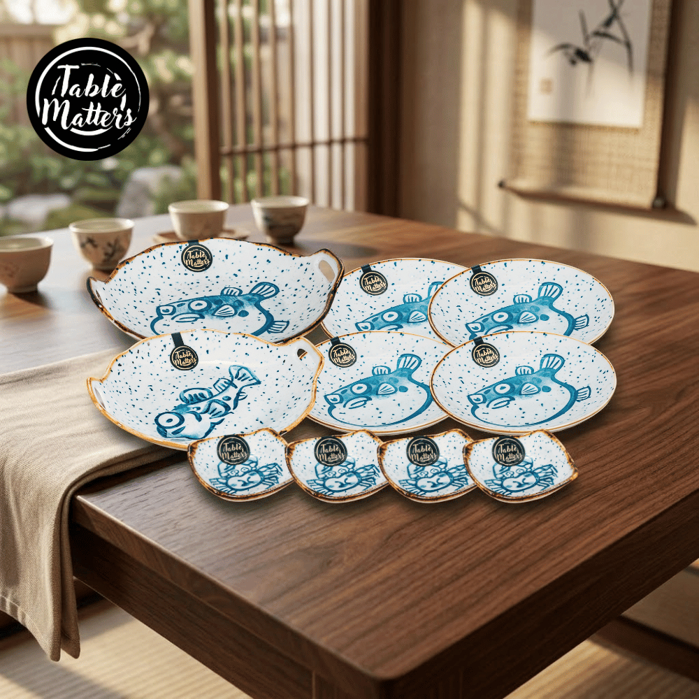 Table Matters 10-Piece Assorted Dining Set [Plate | Serving Plate ...