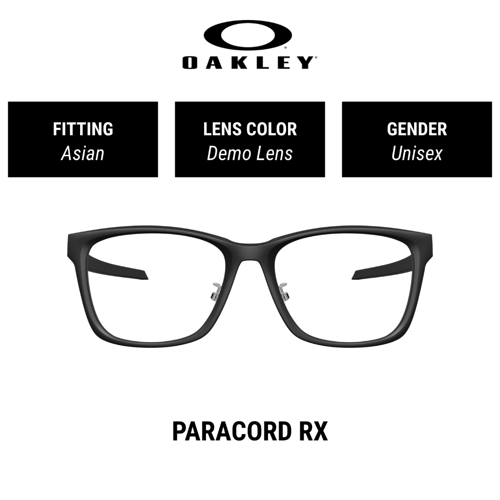 OAKLEY FRAME PARACORD RX - OX8196D 819601 | Asian Fit Unisex