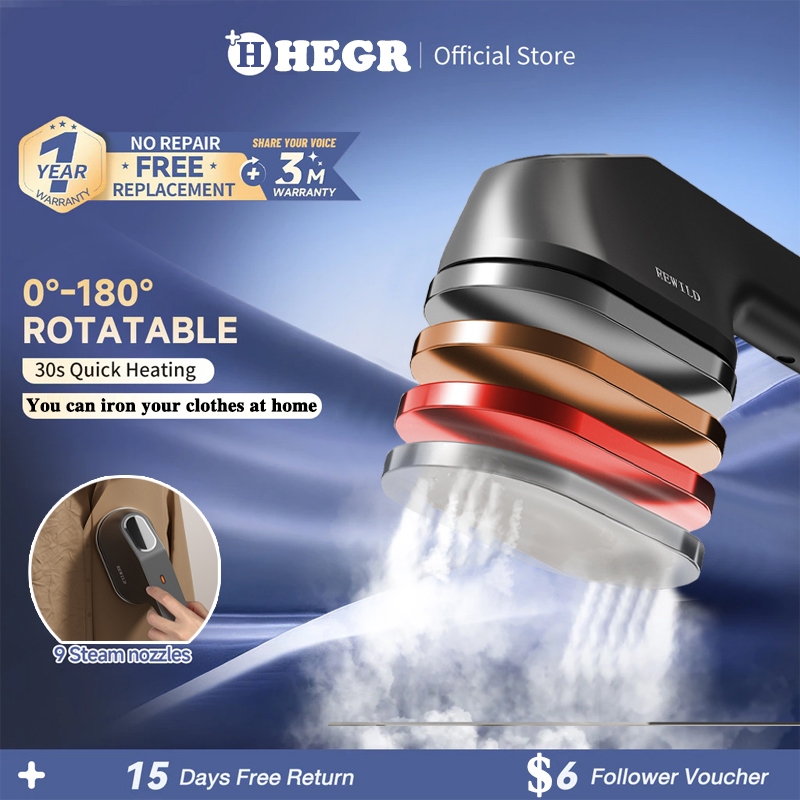 HEGR Iron Spelled bean iron Portable electric iron Use For Travel ...