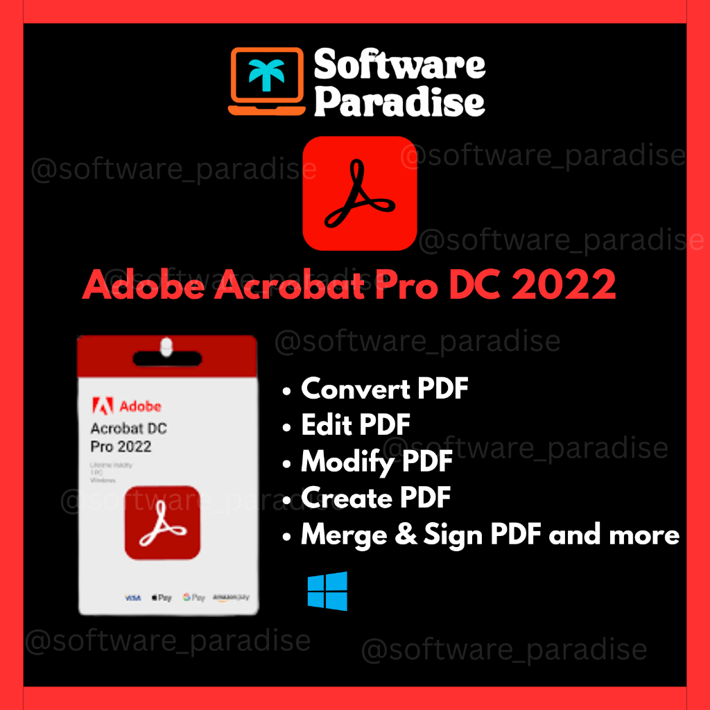 Adobe Acrobat Pro DC 2022 | Prebuild key into software for Windows ...