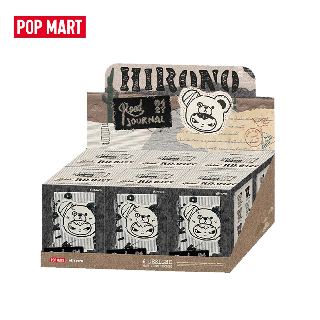POP MART Hirono Road Journal Series-Plush Doll Pendant Blind Box