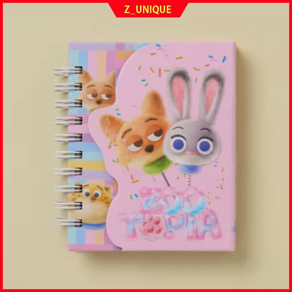 Disney Zootopia Mini Notebook with Magnetic Cover | 80 Sheets | Nick ...