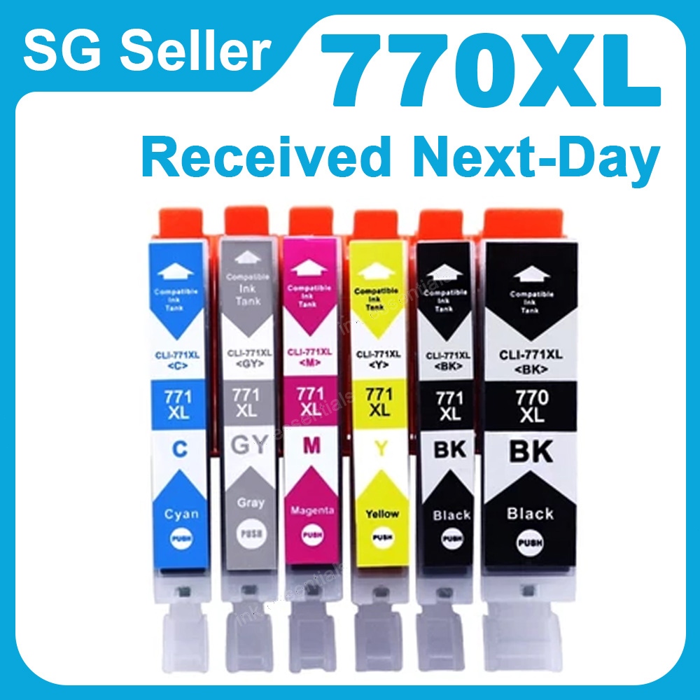 Canon 770XL Ink Cartridge 770 Cartridge Compatible for Canon MG5770 ...