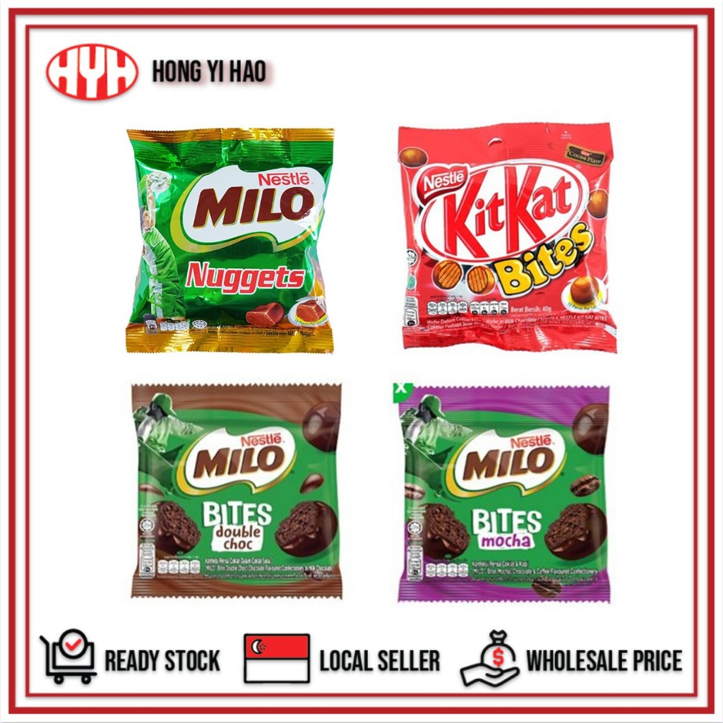 Milo Nugget/Kit Kat Bites (30x25g/40g) | Shopee Singapore