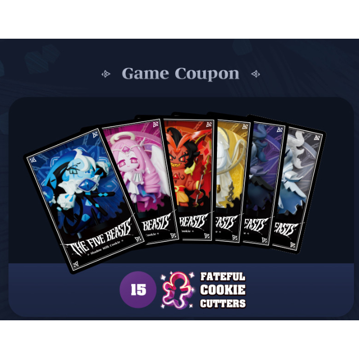 Cookie Run Kingdom The Five Beasts Collectible Figure | Shopee