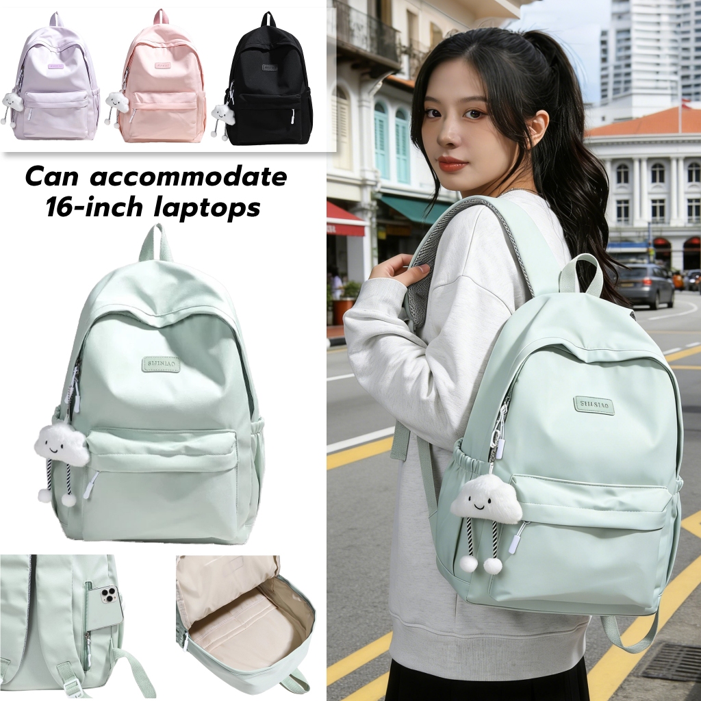 【SG Local Seller】Japan Korean School Bag Travel Bag Waterproof Backpack ...