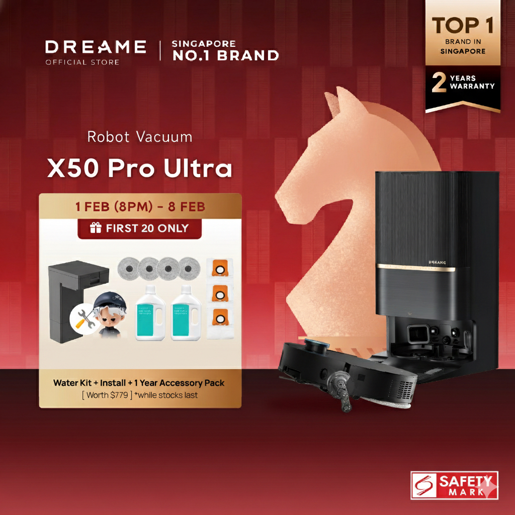 Dreame X50 Ultra/Master & X50 Pro Ultra Robot Vacuum