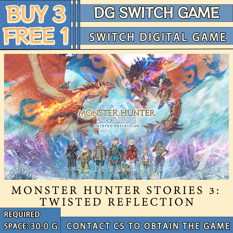 Monster Hunter Stories 3: Twisted Reflection Nintendo Switch Digital ...