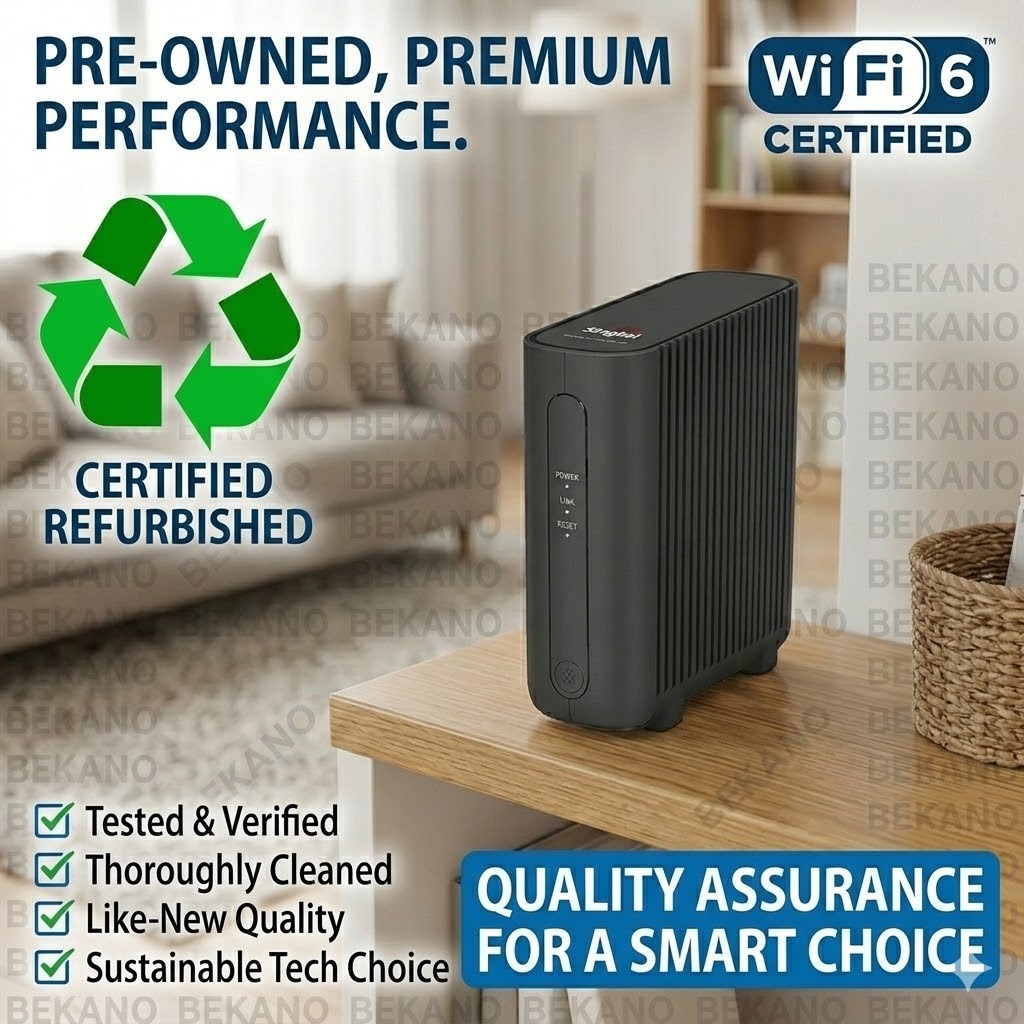 Singtel Wi-Fi 6 Mesh Extender WE620242-ST | Certified Refurbished ...