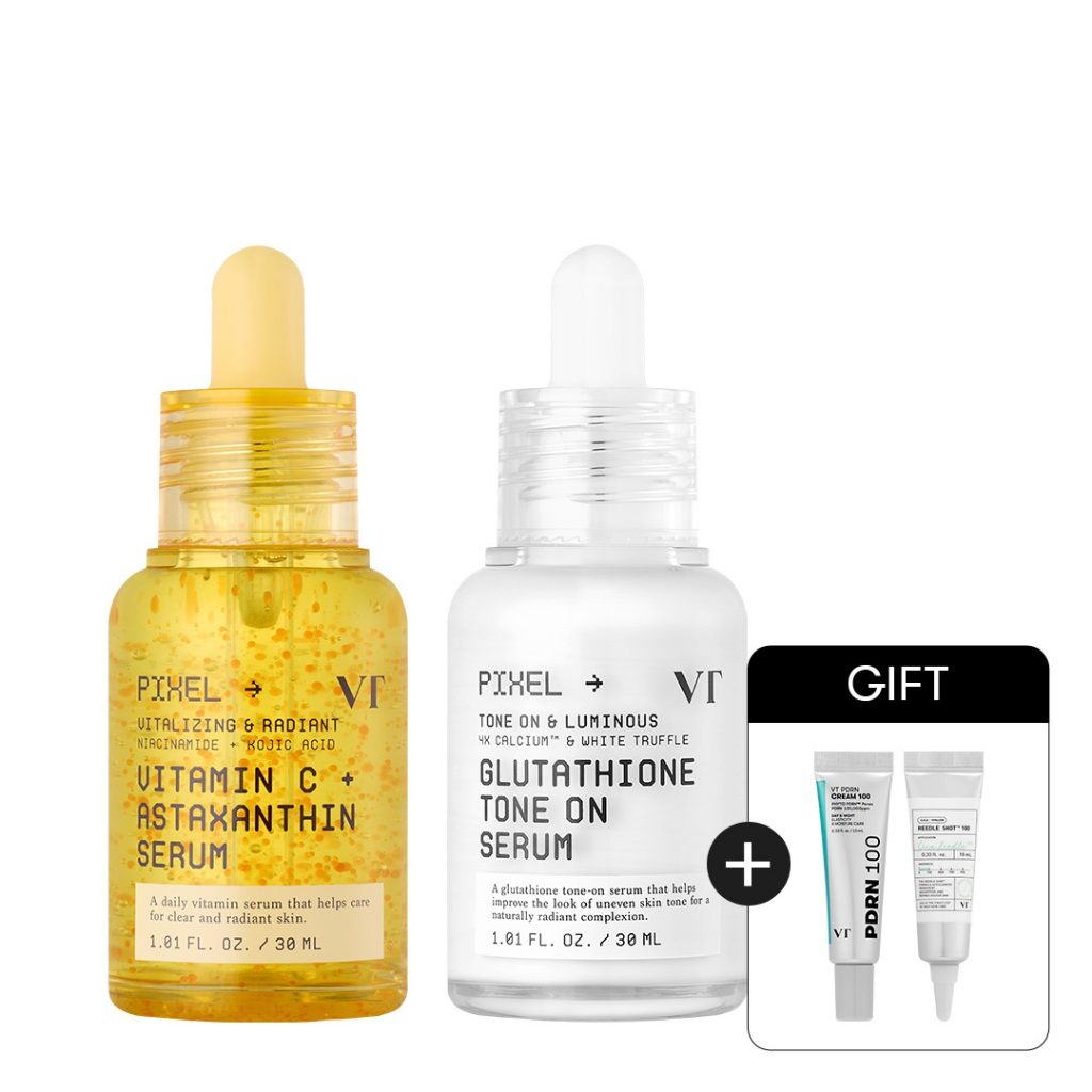 VT] Glutathione Tone On Serum 30ml Tone-Up Serum Brightening & Toning Skin  for Dark spots [Official Flagship] | Shopee Singapore