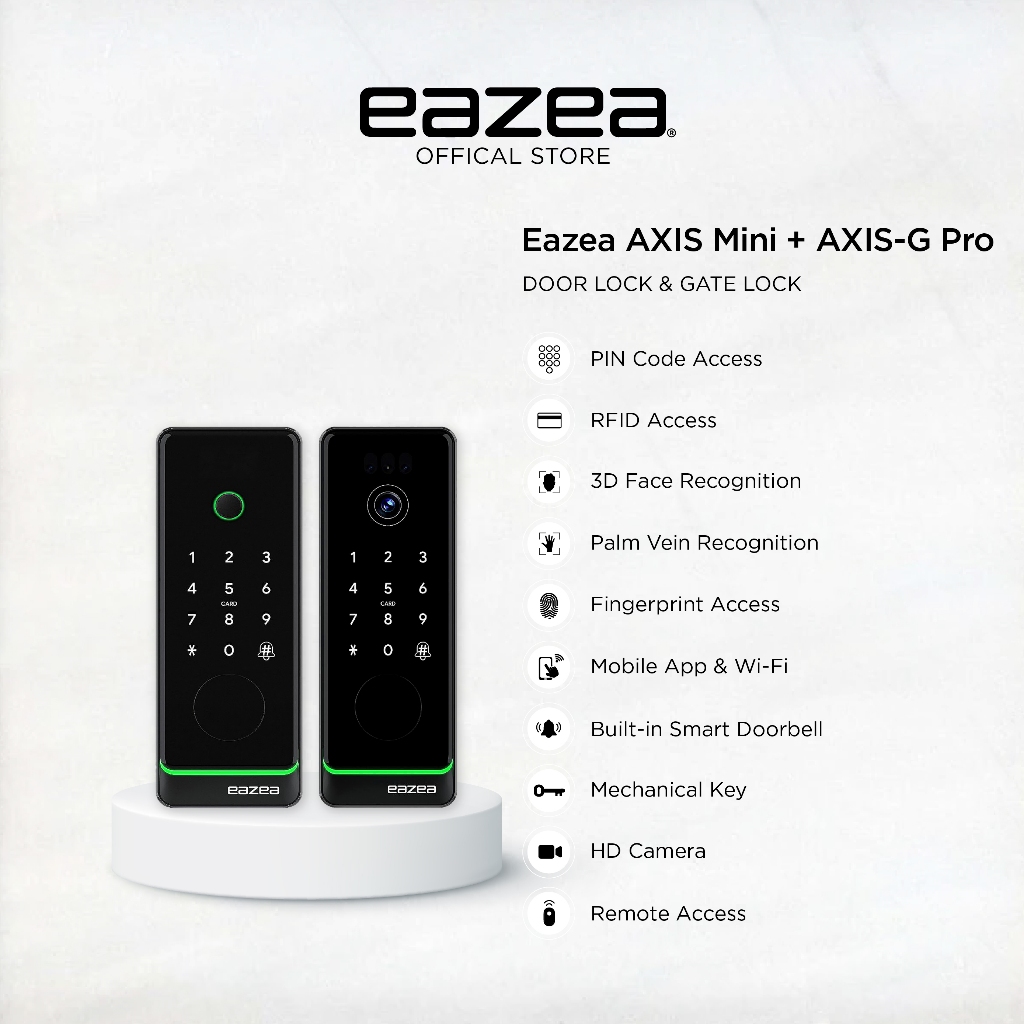 Eazea Smart Digital Lock, Online Shop Aug 2026 | Shopee Singapore