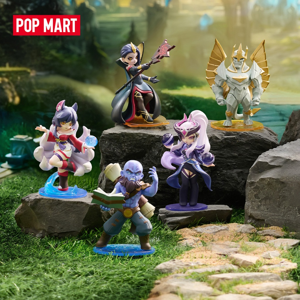 POPMART x League of Legends Midlane セット POP MART League of Legends Midlane Icons Series Figures Blind Box
