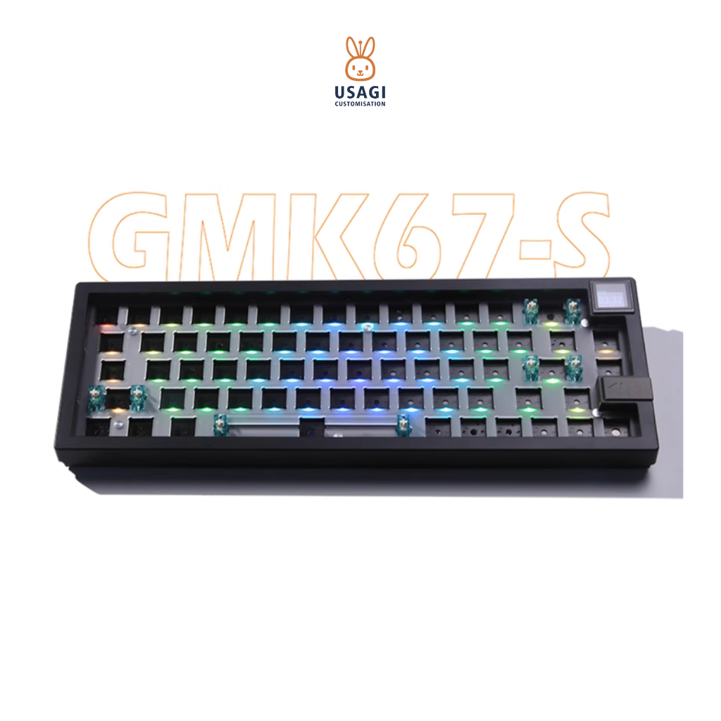 [Pre Order] Custom Gasket GMK67/67-S Hot-Swappable Tri-Mode ...