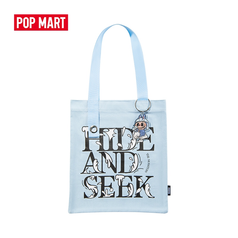POP MART LABUBU HIDE AND SEEK IN SINGAPORE SERIES-Canvas Bag