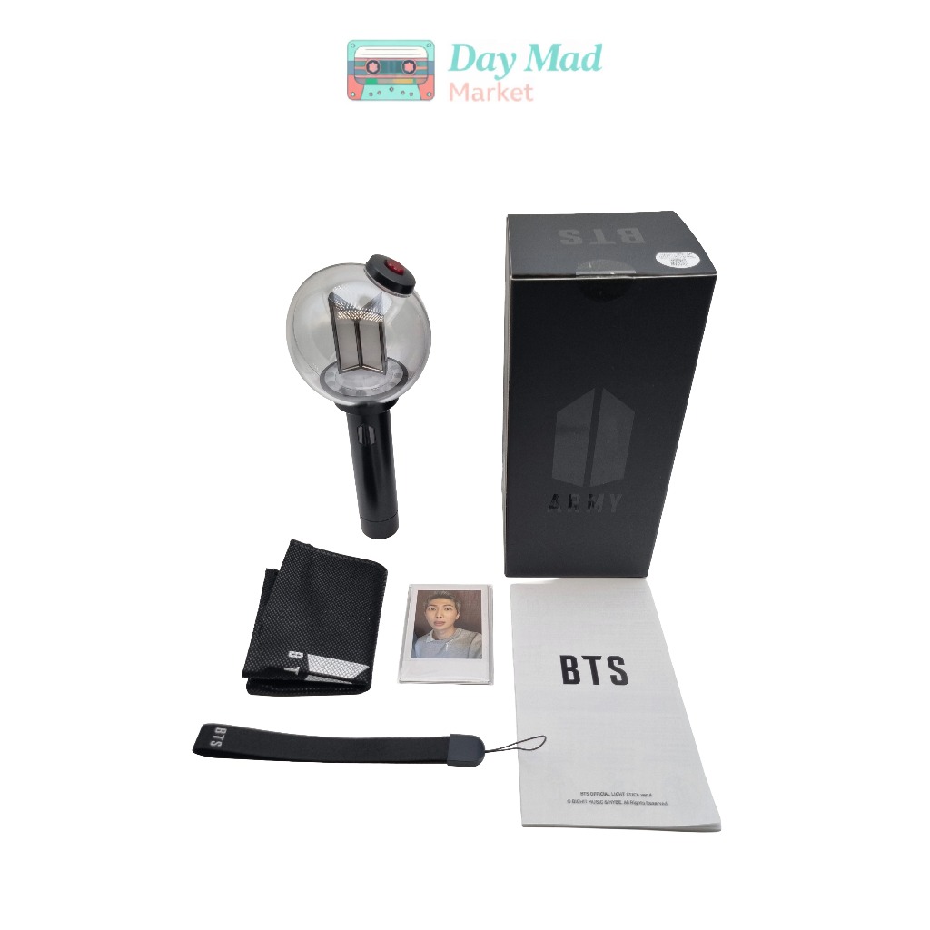 BTS OFFICIAL LIGHT STICK FANLIGHT ARMY BOMB VER.4 (New - Opened