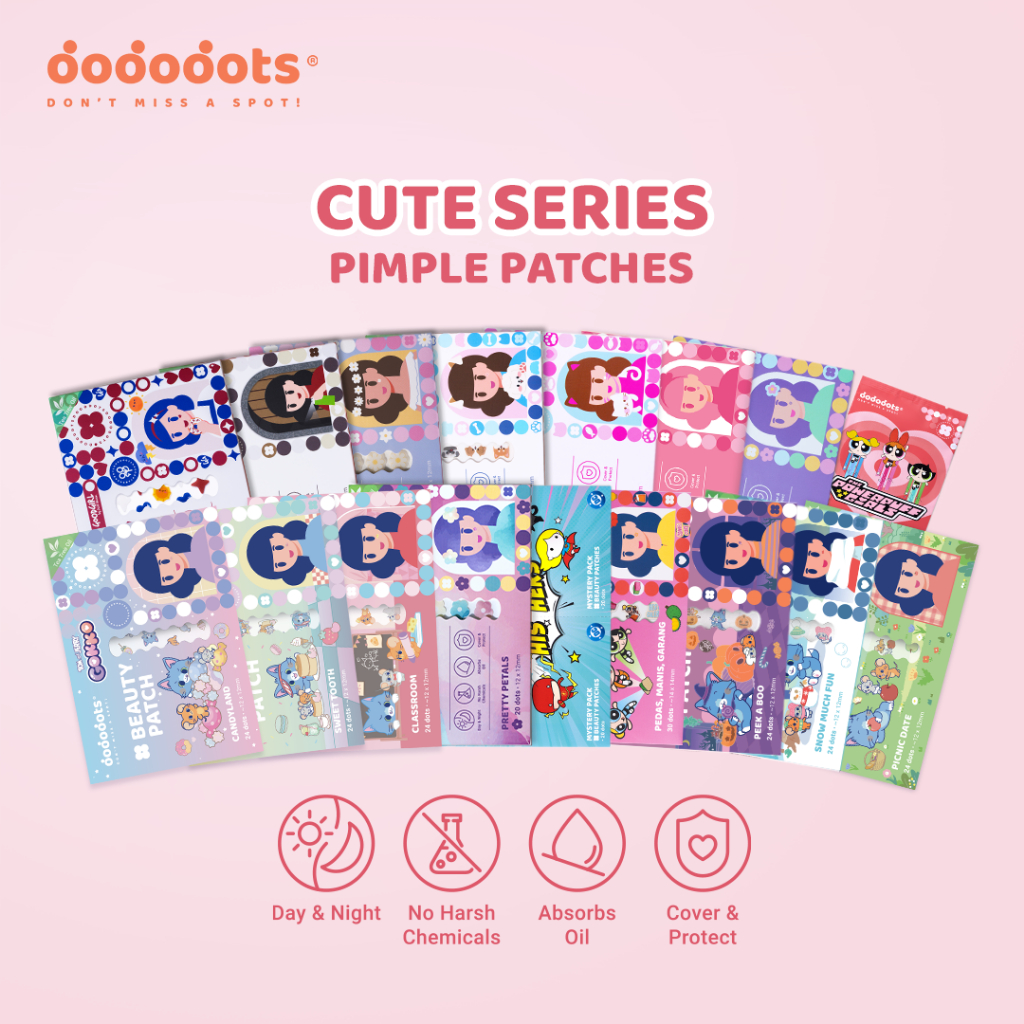 [CUTE SERIES] Dododots Pimple Patch Fast Healing Clinical-Grade ...
