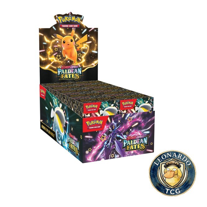 Ready Stocks EN Pokemon TCG: SV4.5 Paldean Fates Booster Bundle Display  | Shopee Singapore