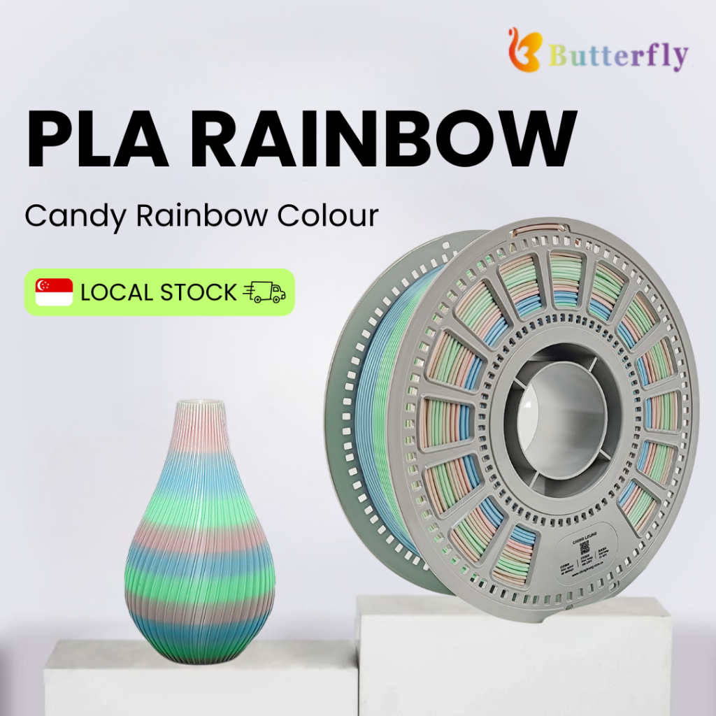 [SG Stock] Butterfly PLA Bambu Lab Compatible 3D Printer Multicolor ...