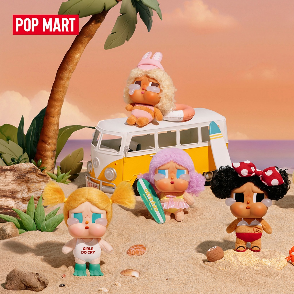 CRYBABY VACATION MODE ON 4個セット！！ POP NOW:CRYBABY Vacation Mode On Series-Vinyl Plush Pendant Blind