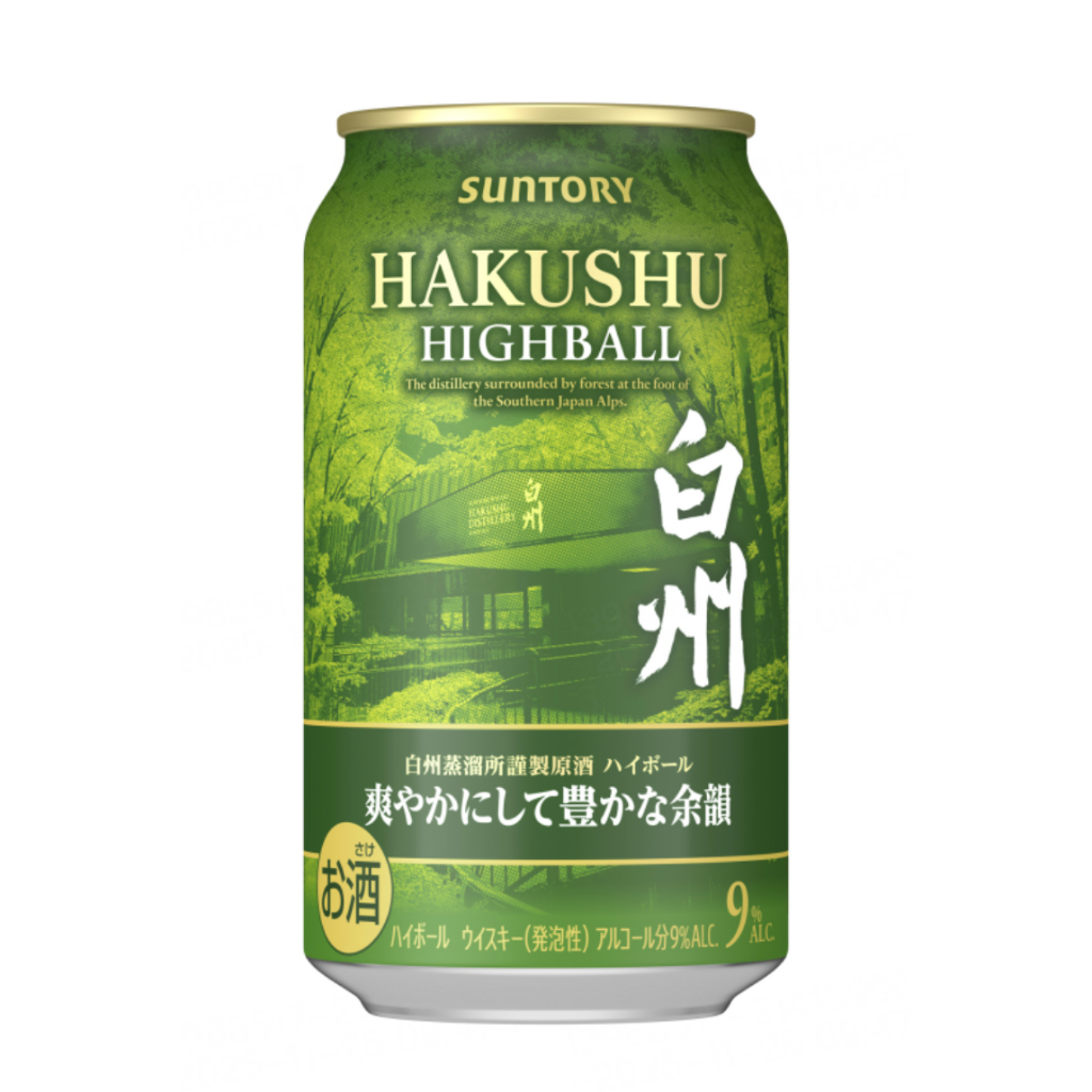 Limited Stock Suntory Hakushu Highball Can Smoky Balanced