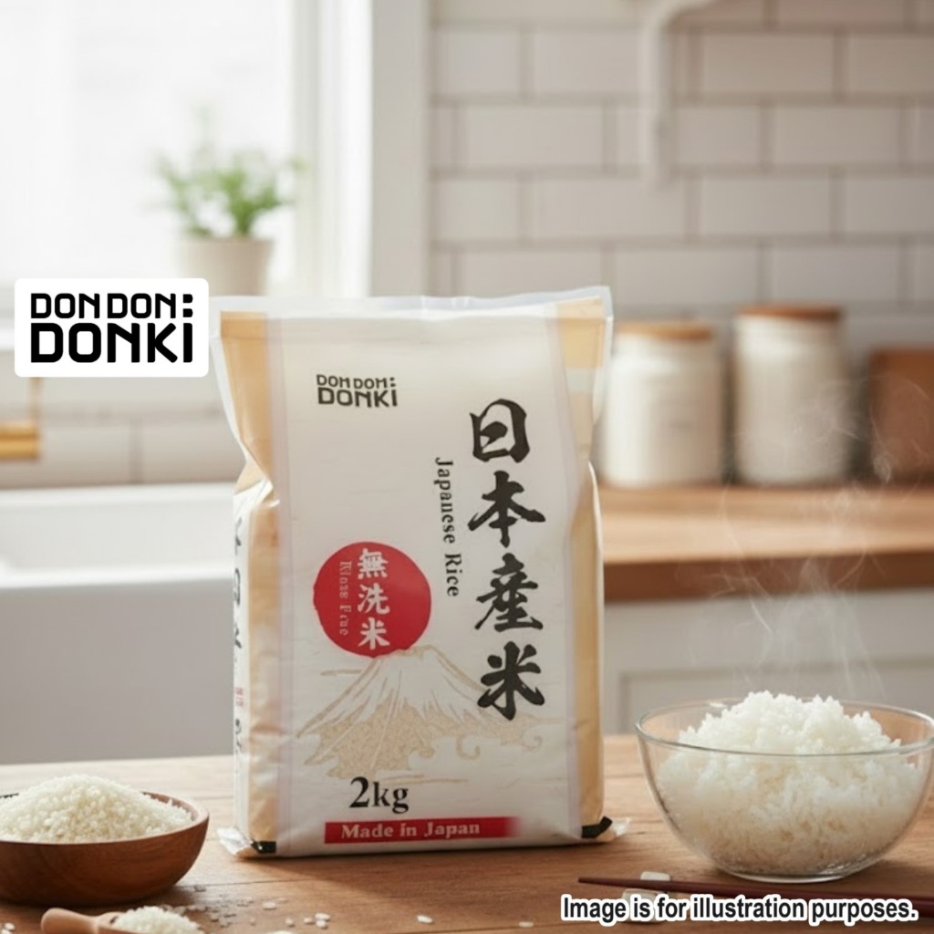 [DONKI]Ibaraki Hoshijirushi Nihonsan Rice 2kg (Rinse Free) | Shopee ...