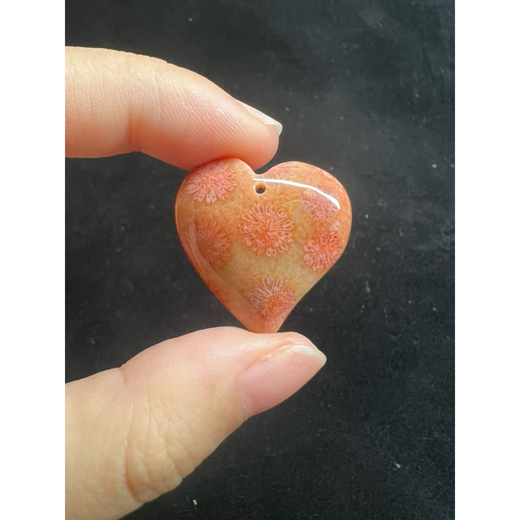 Coral jade 珊瑚玉吊坠| Shopee Singapore