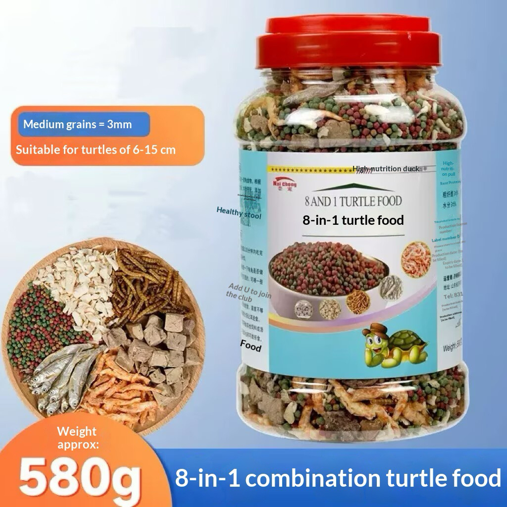 Turtle food-Freeze-dried turtle snacks/Salt-free high-calcium turtle ...