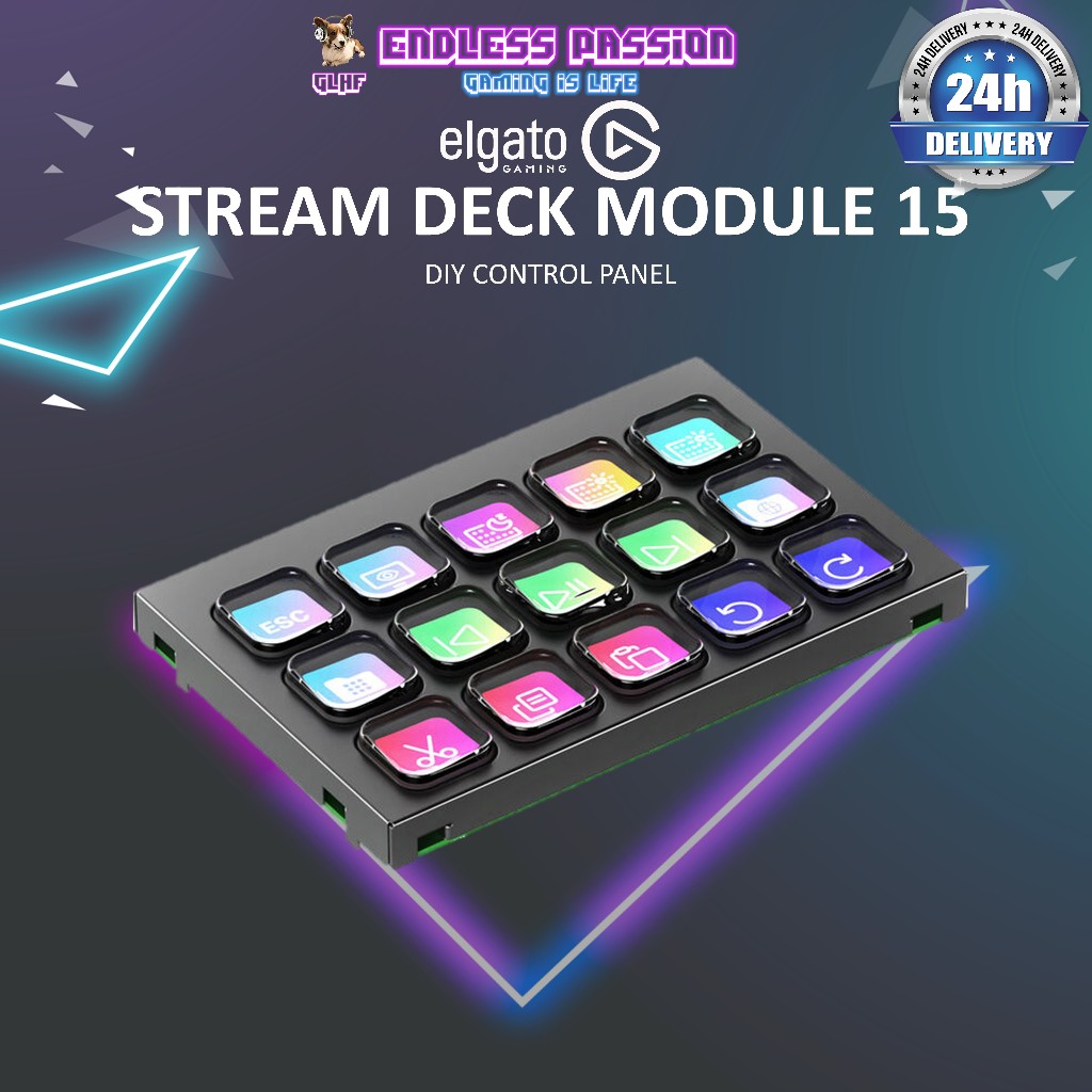 Elgato Stream Deck Module 15 (Membrane Keys, USB) | Shopee Singapore