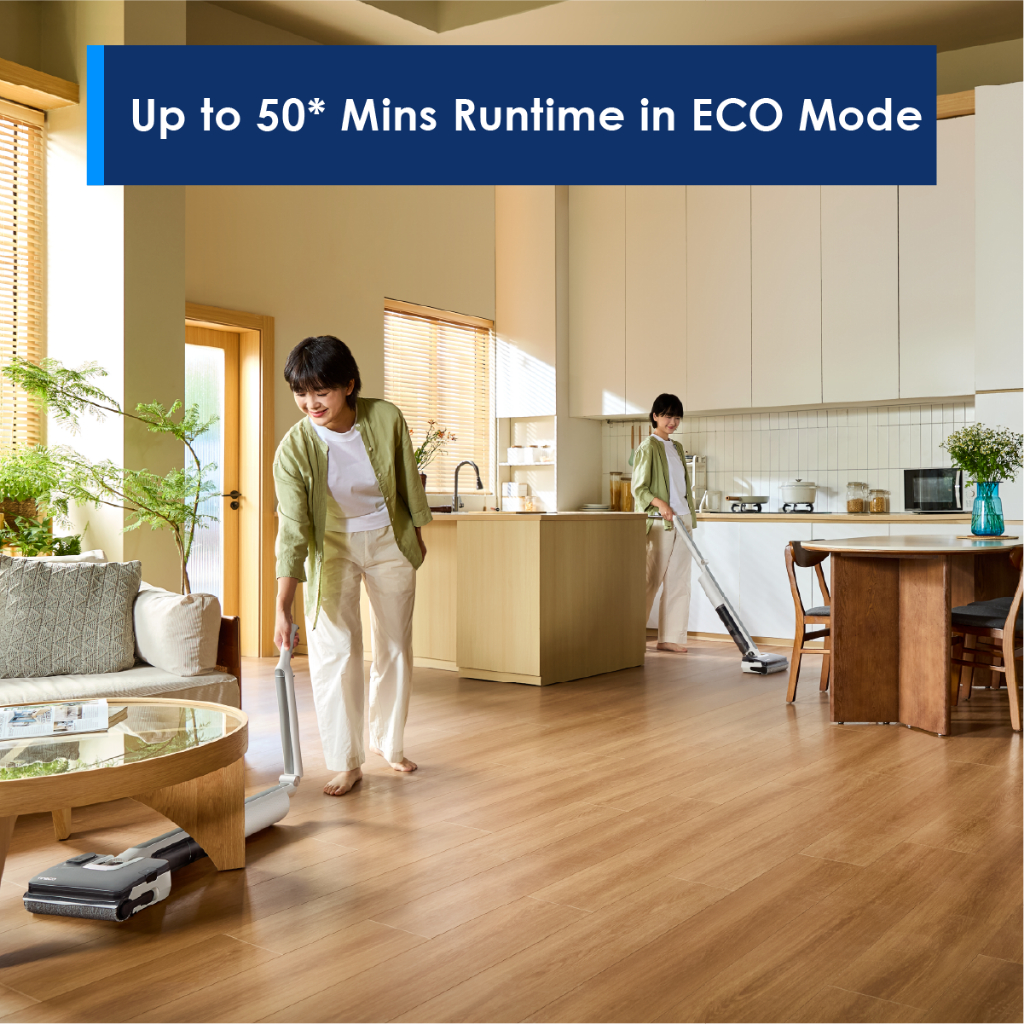 FOLDABLE & SLIMMEST】Tineco Floor One i7 Fold Wet Dry Vacuum