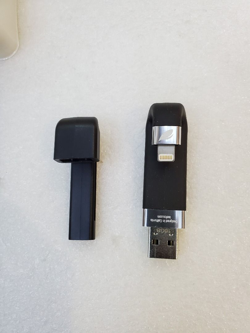 Leef iBRIDGE 16GB Mobile Memory – Lightning & USB Flash Drive for ...