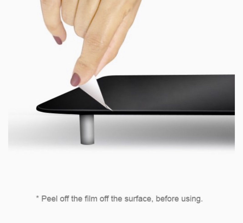 Acrylic White & Black Reflective Display Table Riser Backdrops for ...