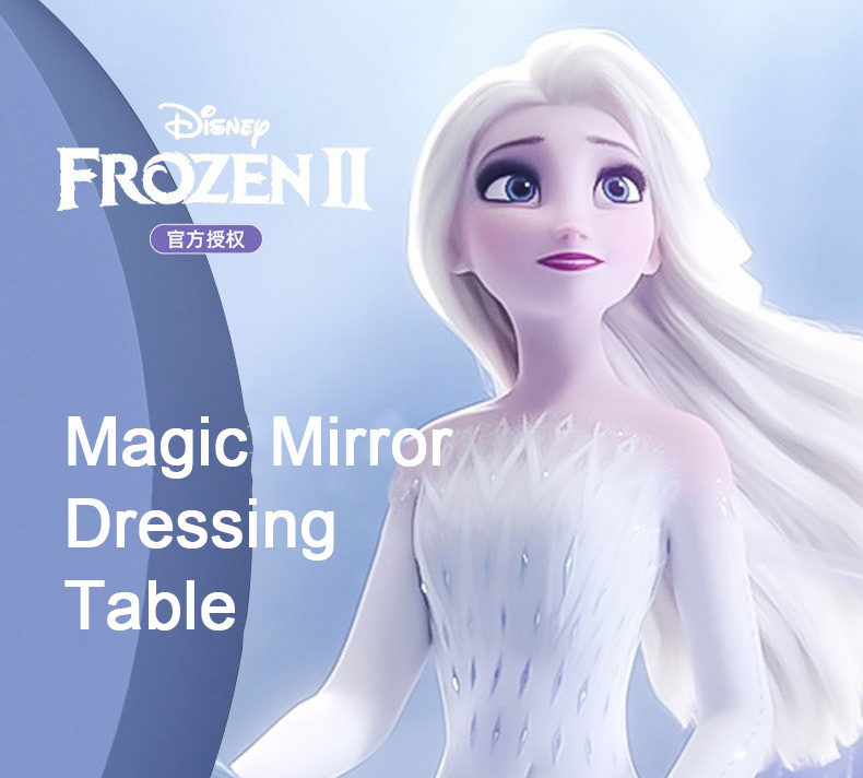 【SG Stock】Frozen Elsa Kid Large Size Dressing Table Set with Magic ...