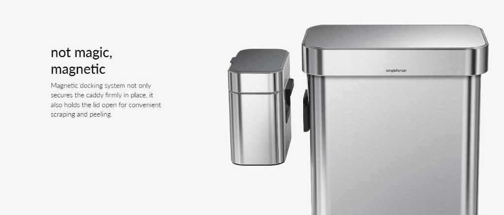 simplehuman 4L Compost Caddy Bin | Shopee Singapore