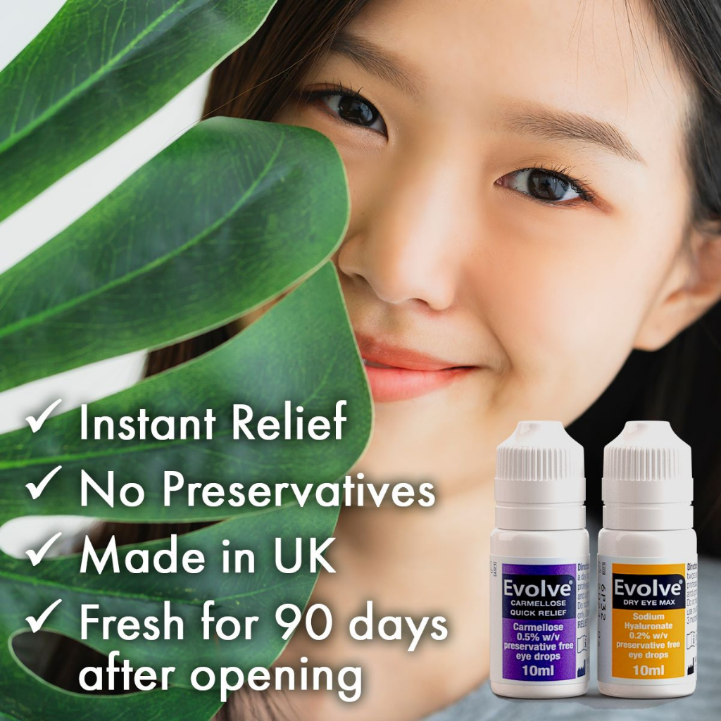 [Short Expiry Nov 24] Evolve Dry Eye Max HA 0.2 Intensive Eye Drops