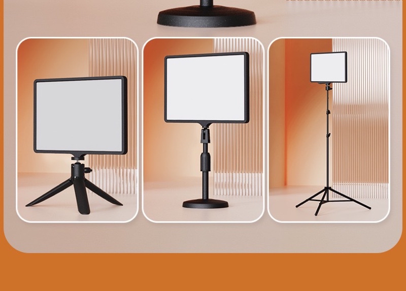 New~10 inch LED Video Light Panel Portable Light with Dimmable ...