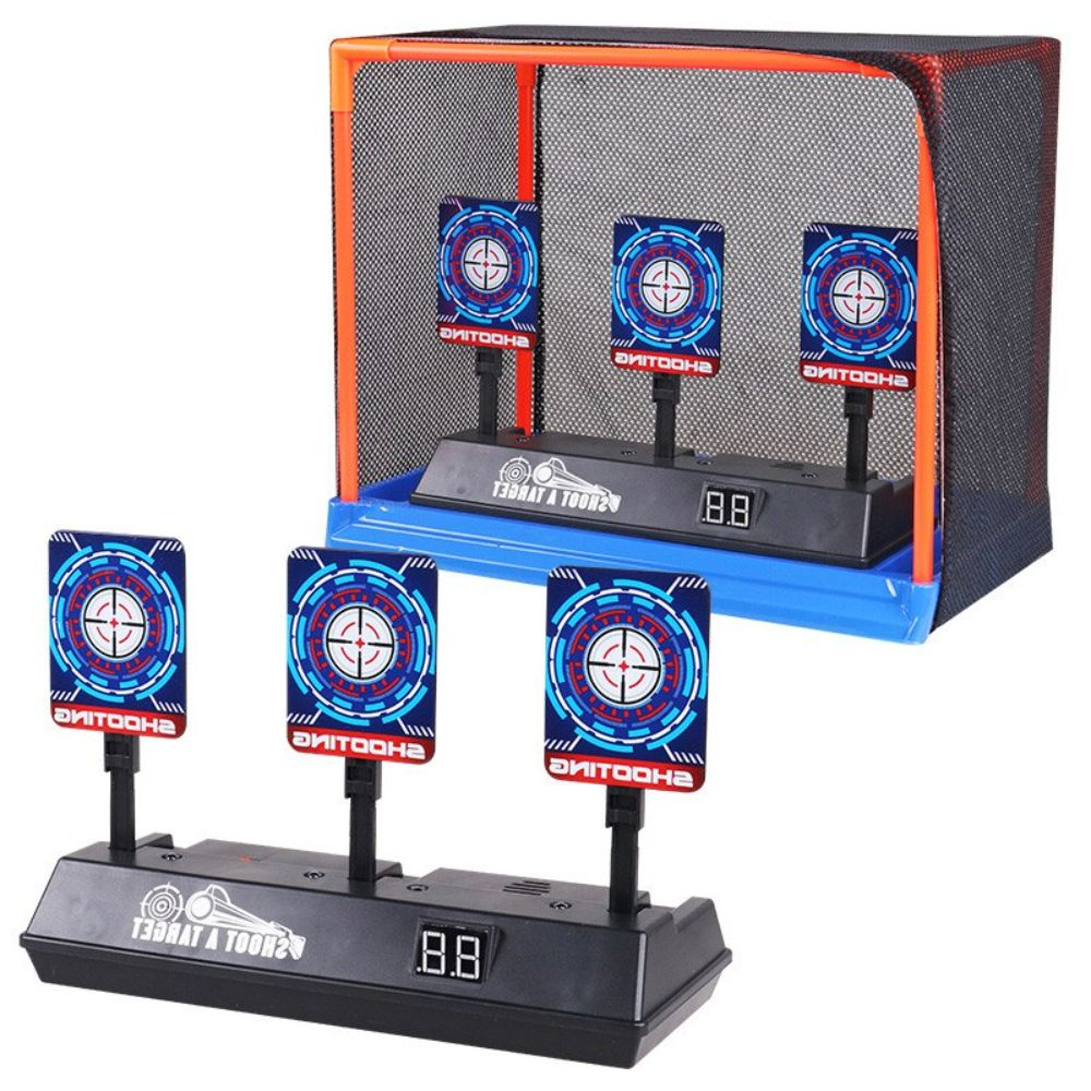 Kids Children Auto-Reset Electronic Shooting Scoring Target Toy with ...