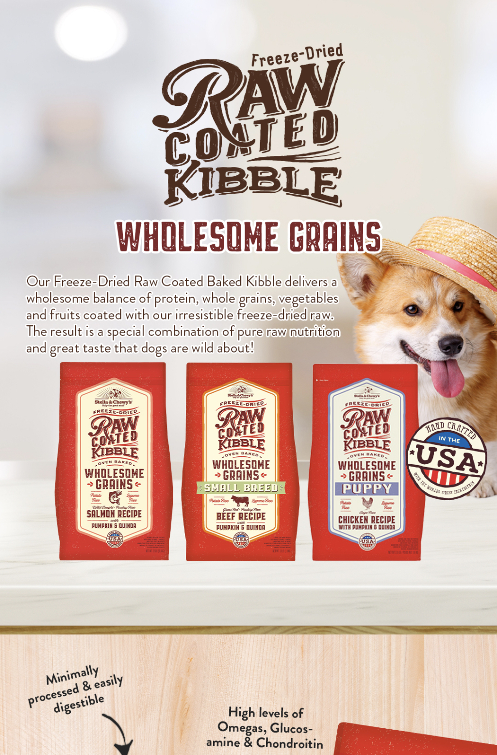 Stella & Chewy's Raw Coated Oven-Baked Dog Kibble - Freeze-Dried ... - Great Grain Free Baked Kibble For Small Breed Dogs With Eggs