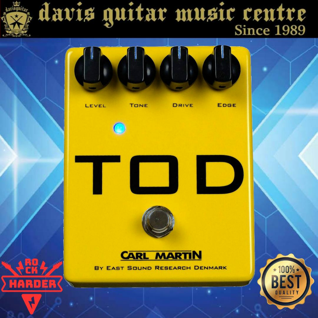 Carl Martin TOD Overdrive Guitar Effect Pedal | Shopee Singapore