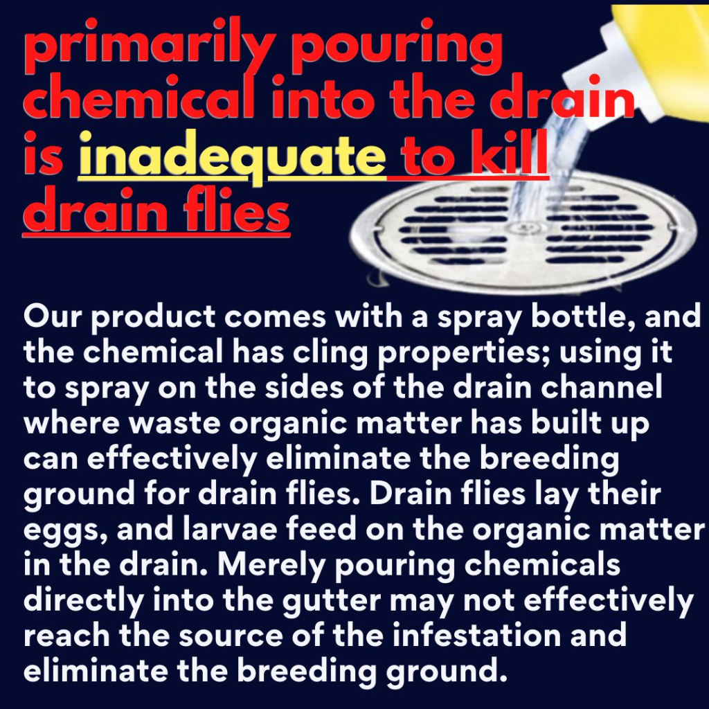 KILLit Drain Fly Killer (1000% Eliminate Infestation, Not Just Killing ...