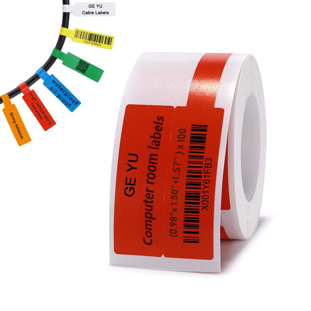 NIIMBOT B21 B1 B31 B3S Cable Sticker Waterproof Thermal Wire Cord Label ...