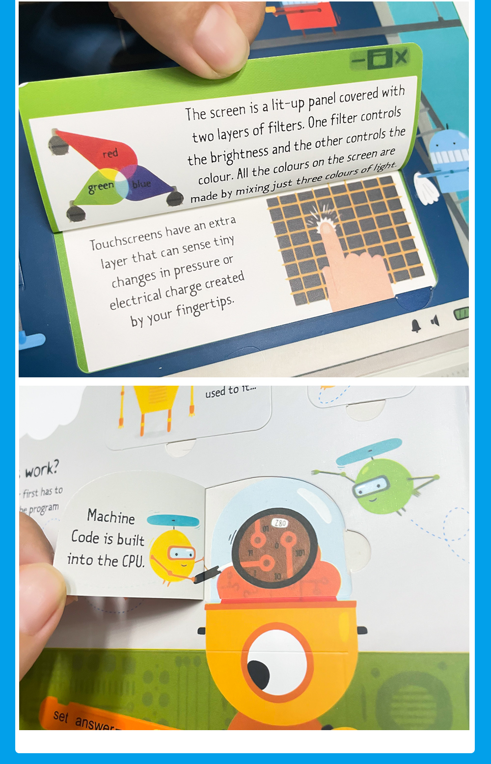 Computers and Coding Usborne Book Lift the Flap Popular Science English ...
