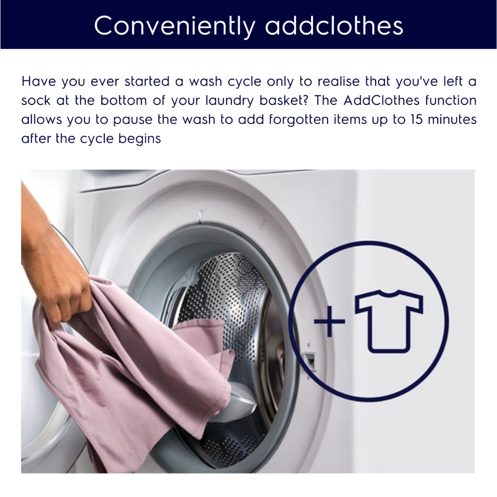 Electrolux EWF8025DGWA UltimateCare 300 Front Load Washer 8KG with 2