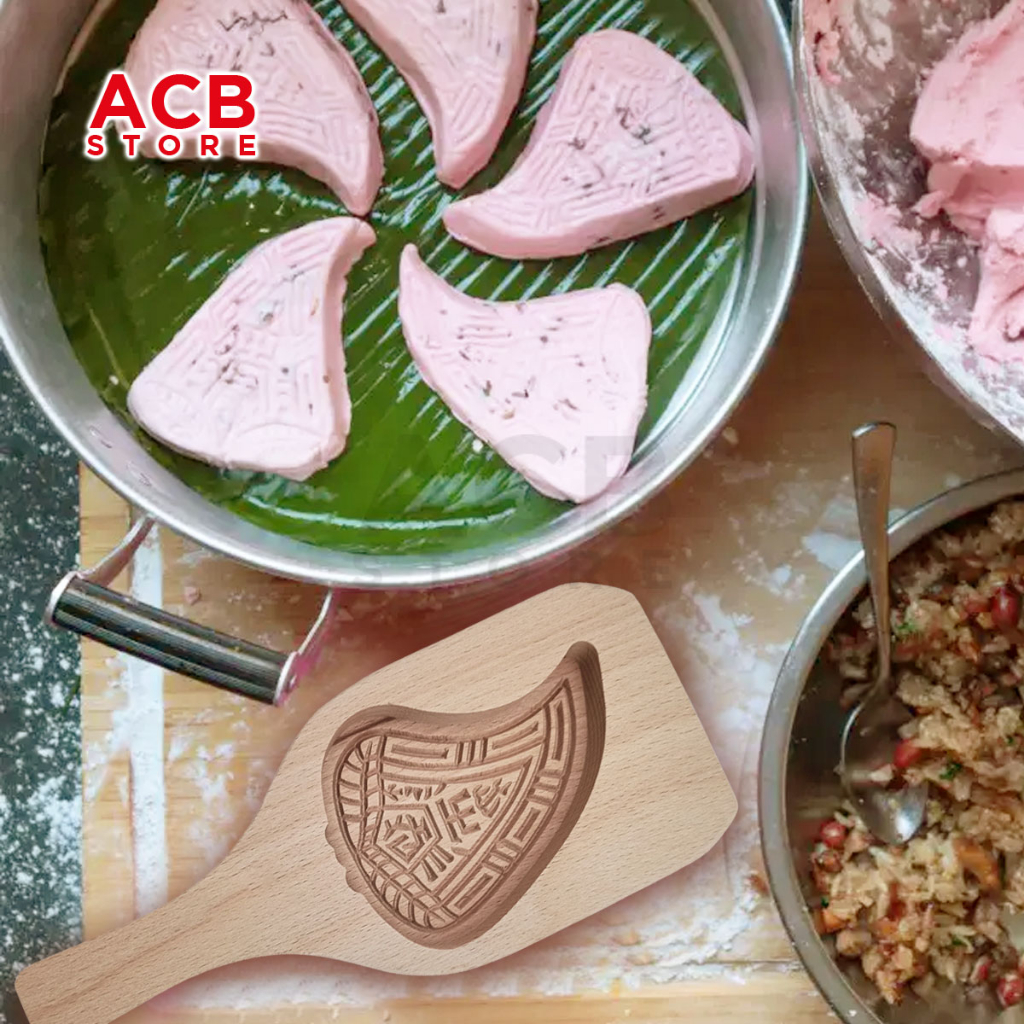 SG STOCK]Traditional Teow Chew PNG Kuih Wooden Big Size Mould